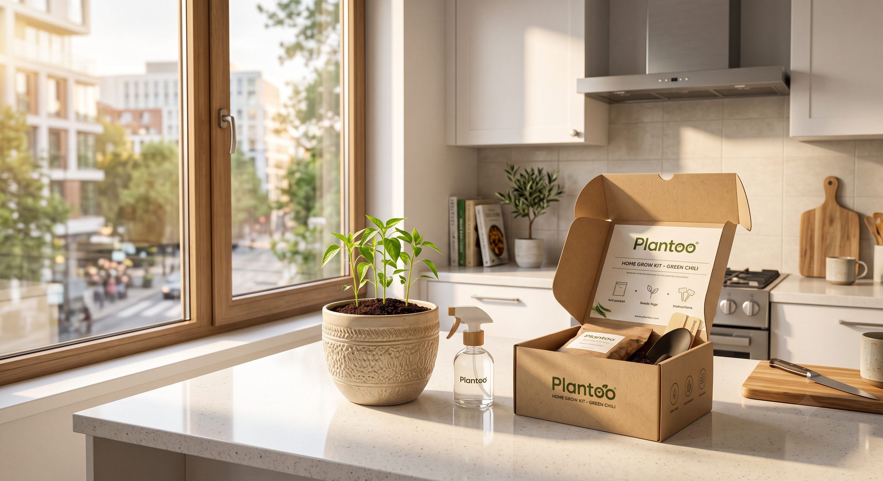 The Modern Urban Garden: How to Grow Fresh at Home with the Plantoo Kit